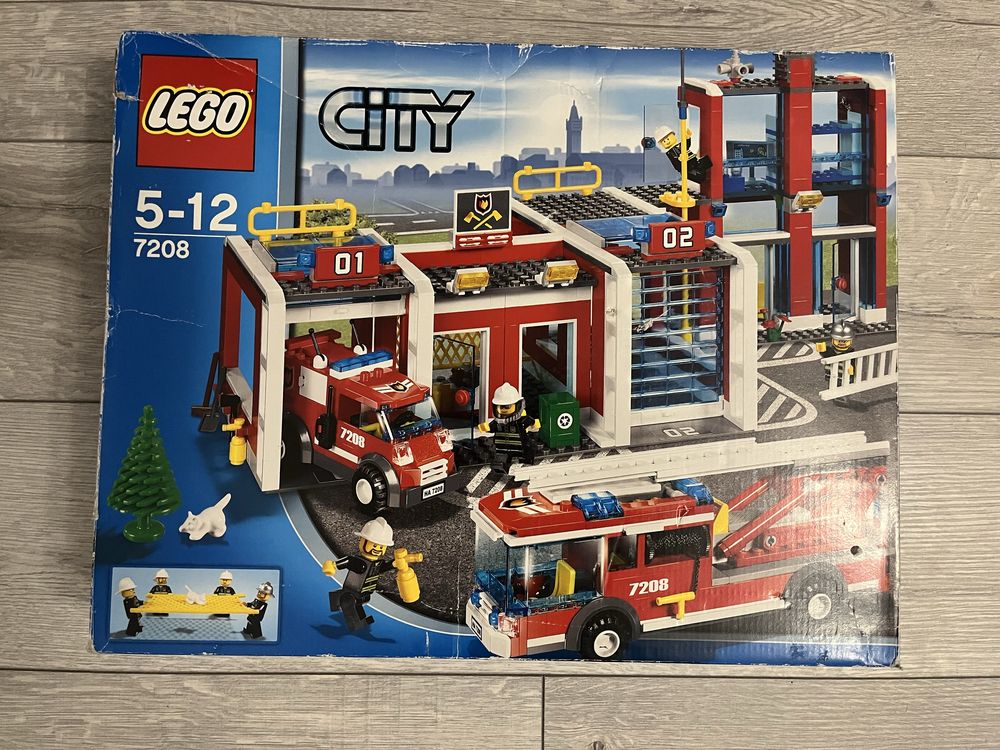 Lego City 7208 Fire Station