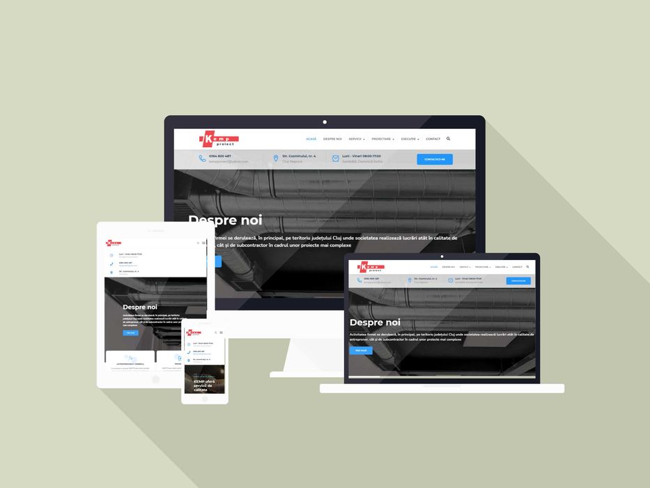 Realizez Site Web si Magazin Online