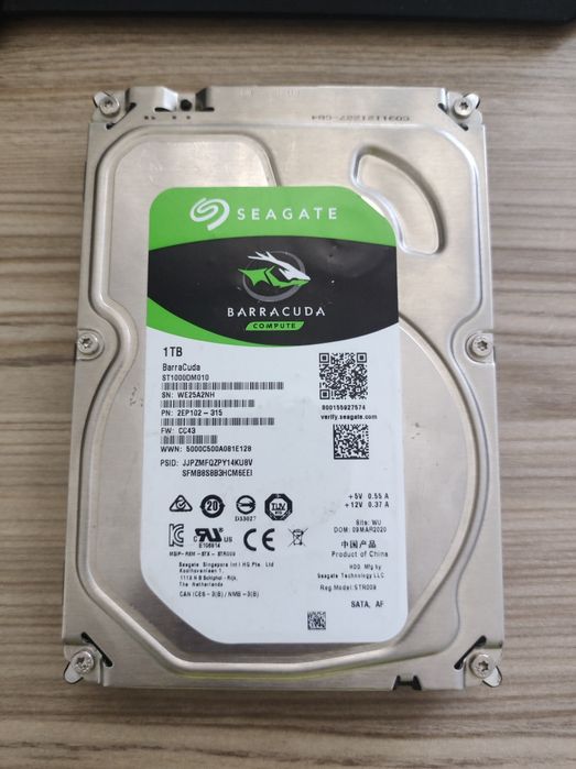 Продам жёсткий диск 3.5 Seagate 1Tb