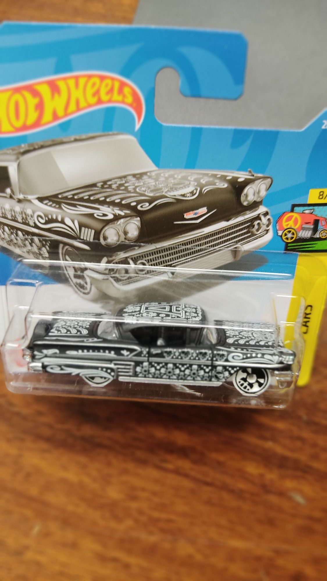 Машинка коллекционная Hot wheels '58 IMPALA Treasure Hunt серия Art ca