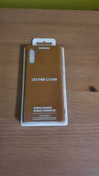 Husa Cover Leather Samsung Galaxy Note10 Maro
