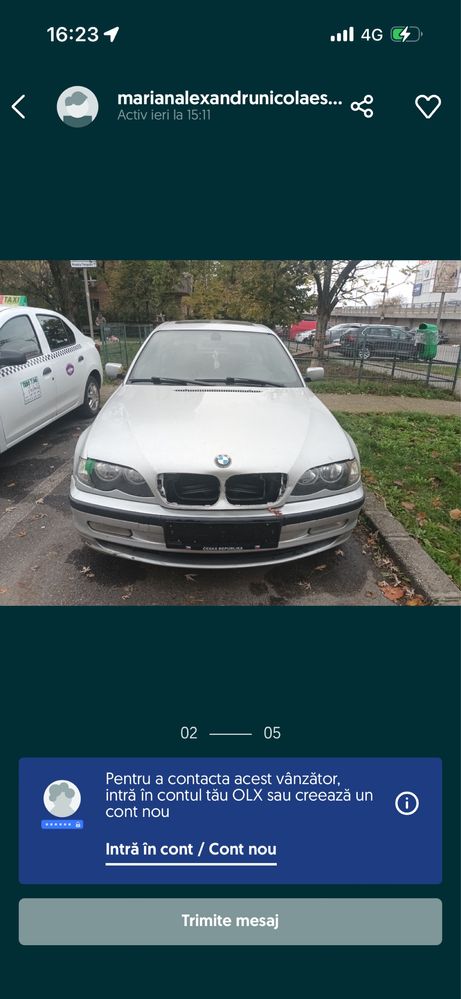 Dezmembrez bmw seria 3 e 46