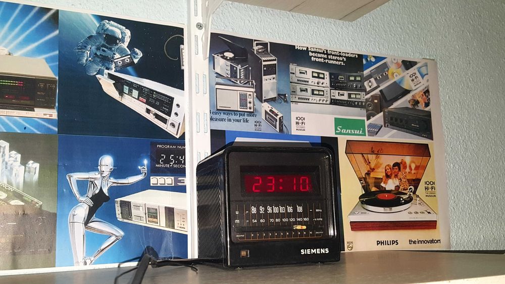 Radio cu ceas digicube Siemens RG261 (Germania)