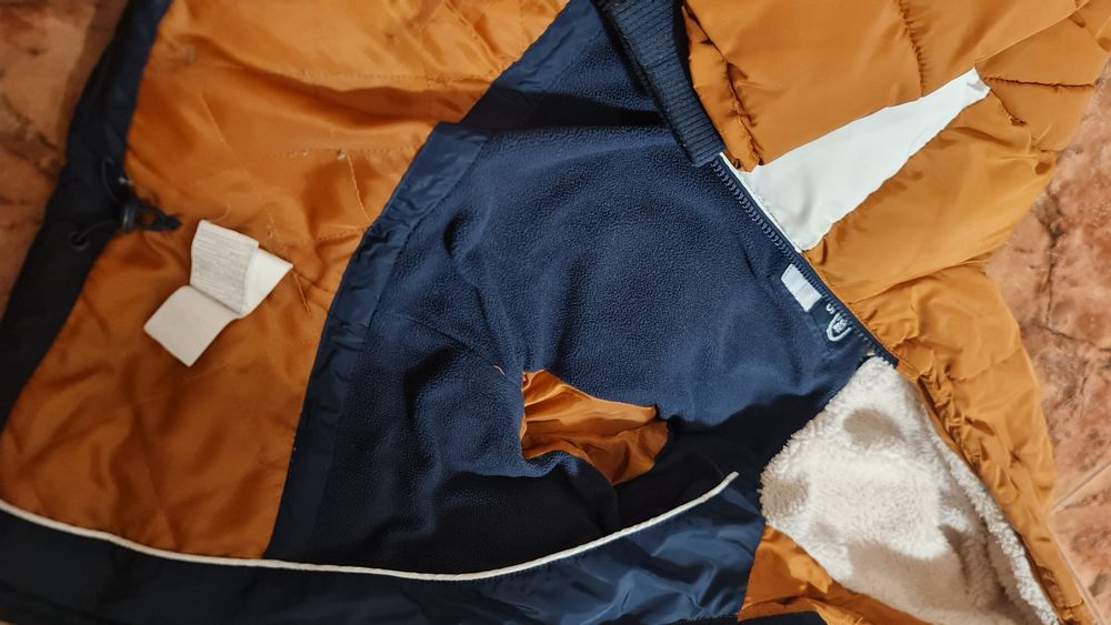 Geacă băiat iarnă  116 cm