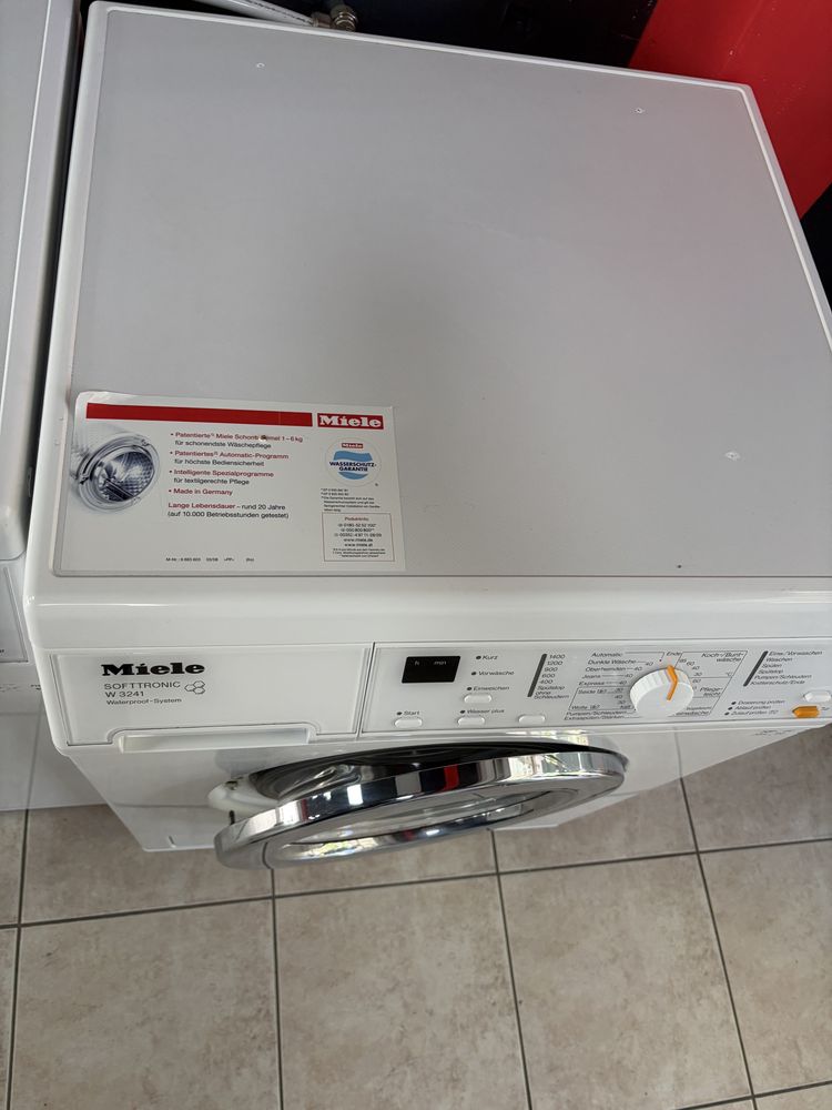 Miele SOFTTRONIC W3241 с капацитет до 6 кг/24 мес гаранция