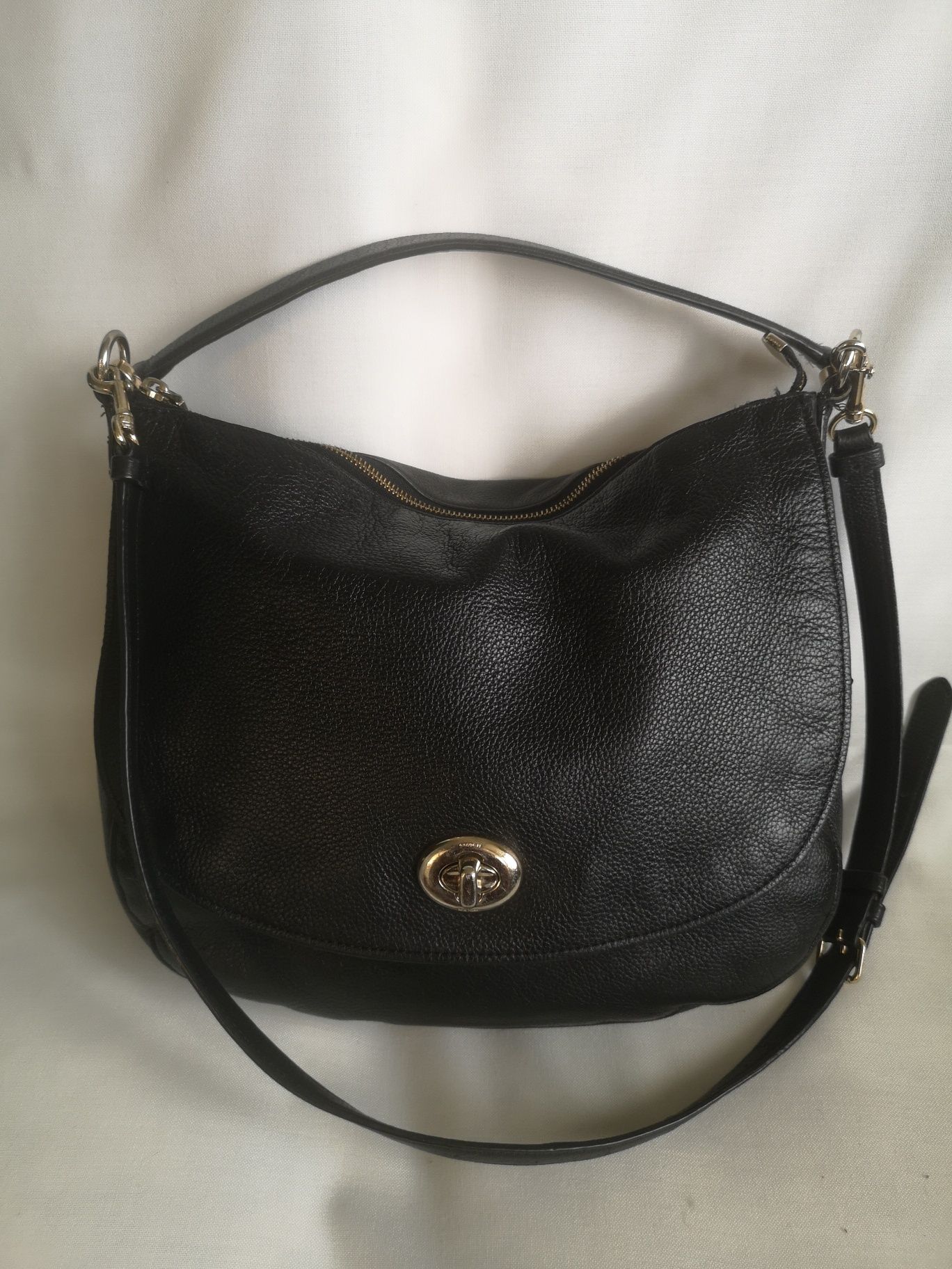 COACH, оригинална чанта естествена кожа