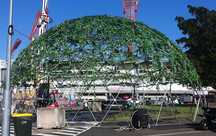 Domm, Igloo, Foisor, Pavilion geodezic gradina
