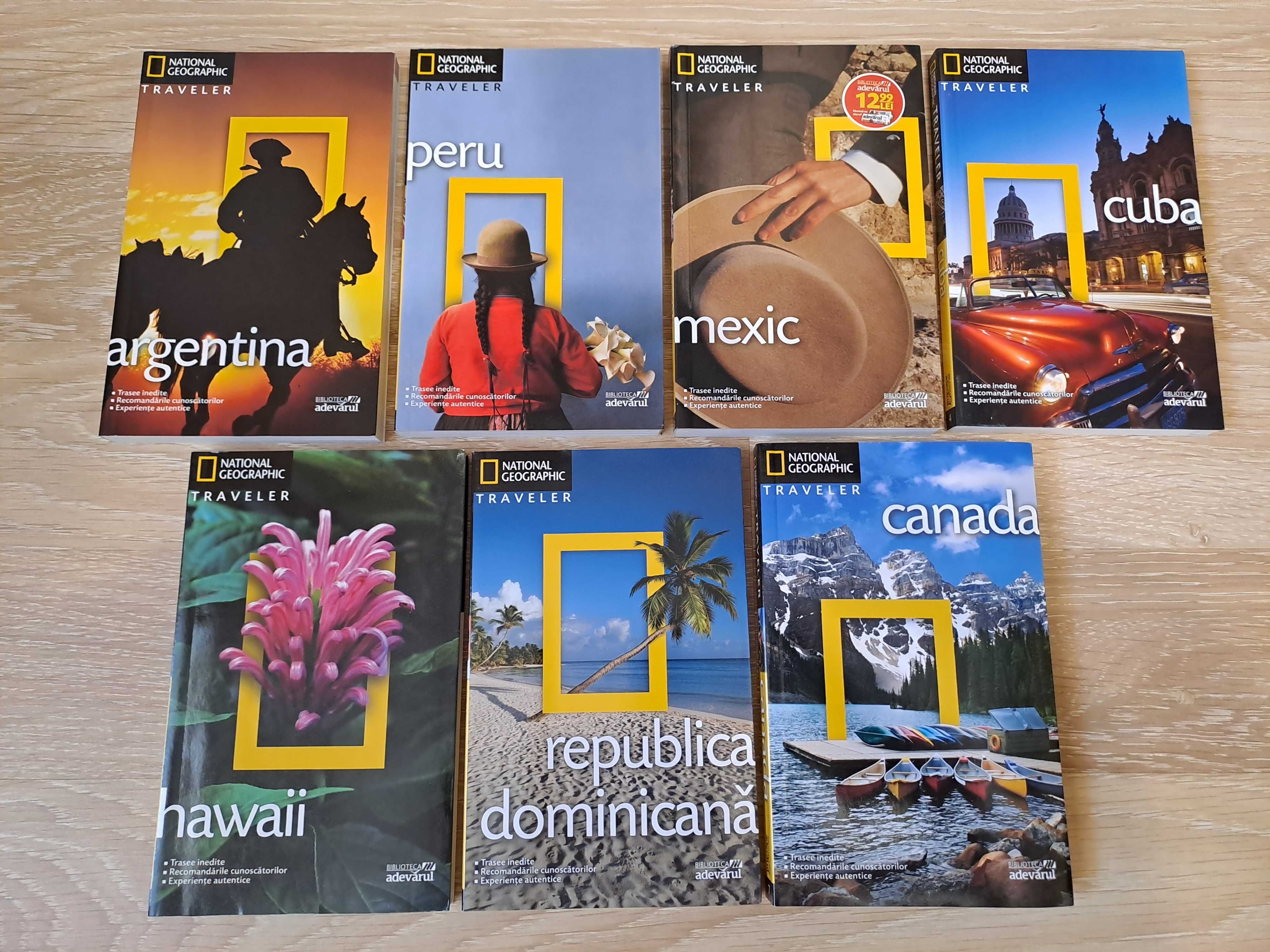 Colectia completa Ghid de calatorie National Geographic (Adevarul)-noi