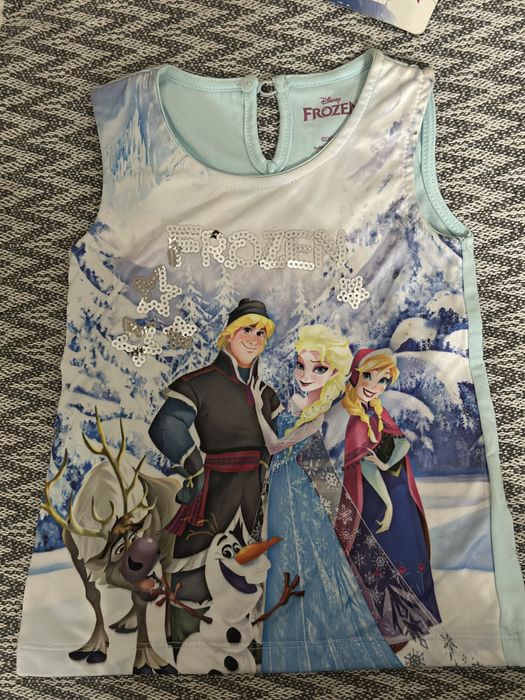 Майки для девочек Disney 6-12 месяцев