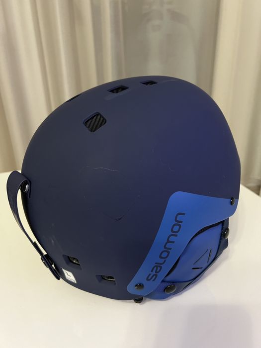 Casca Ski Salomon Brigade Audio Navy L / 59-62 cm