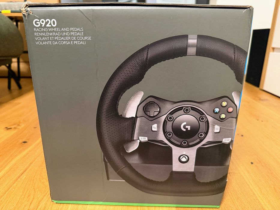 Logitech G920 volan gaming compatibil PC / Xbox One - Nou, SIGILAT