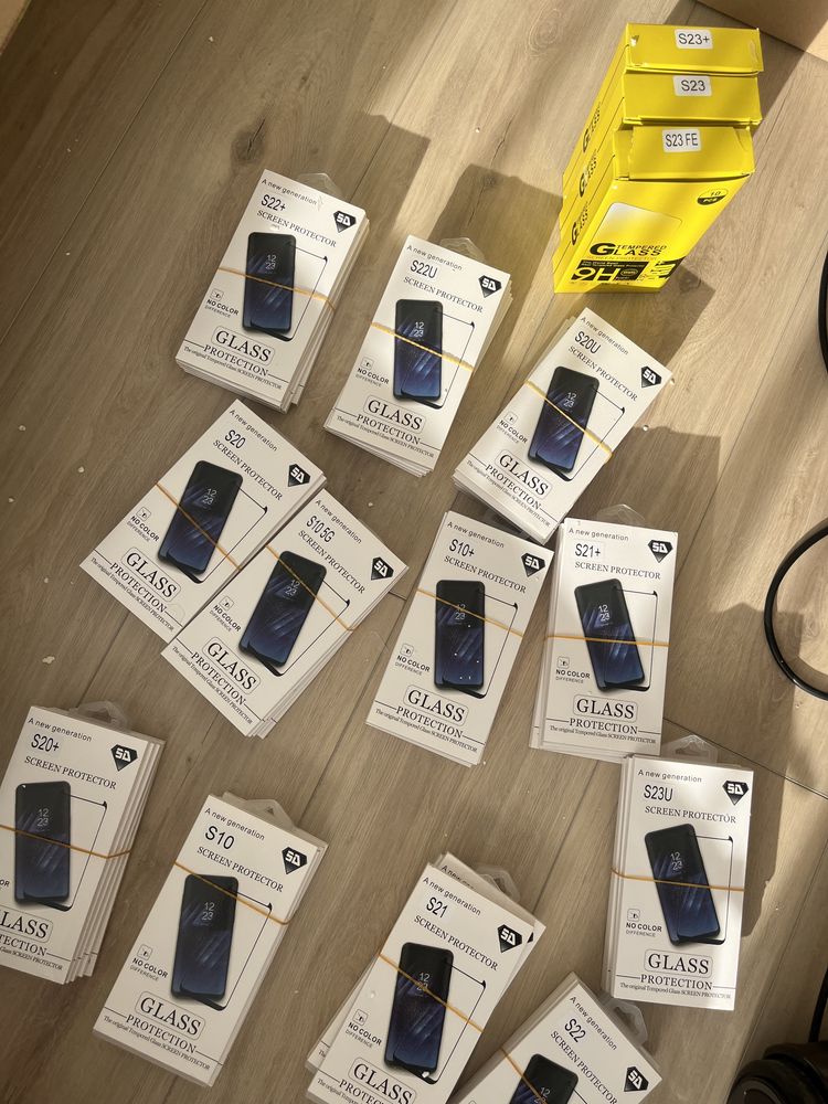 Folie sticle / folii sticla curbat - curbata Samsung Iphone Huawei