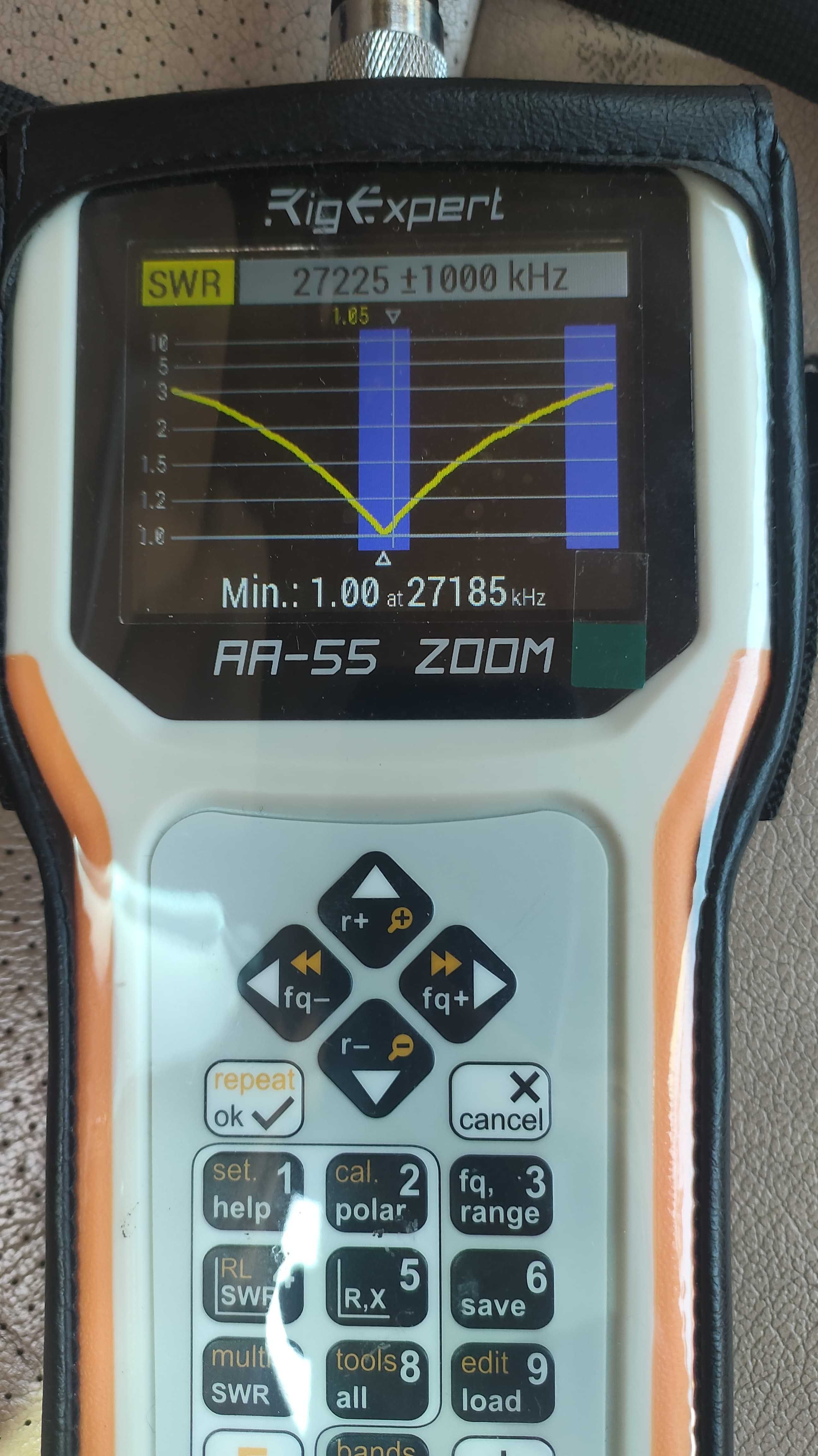 Calibrare Antena Statie Radio CB cu analizor de frecventa Profesional