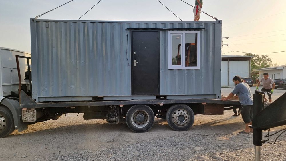 Konteynerdan ofis, idora. tayyor va na zakaz. (Контейнер офис)