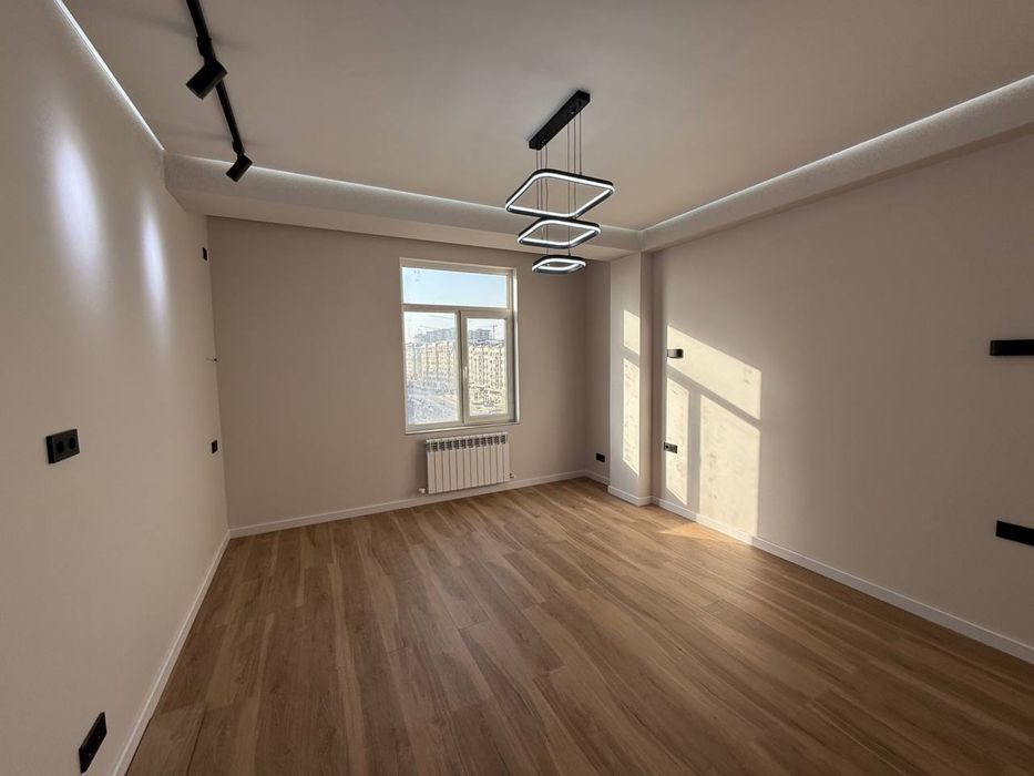 Новостройка ЖК Parkent Plaza 3 комнатная 10 этаж, 88м2. Евроремонт