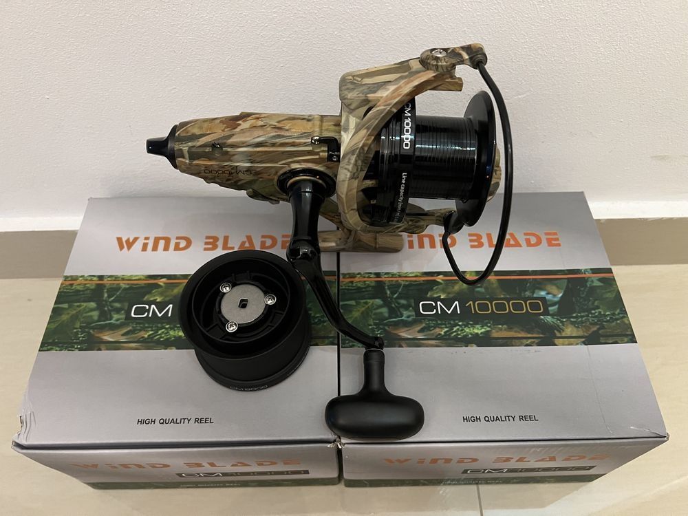 SET 4 Mulinete Wind Blade CM 10000 Camuflaj