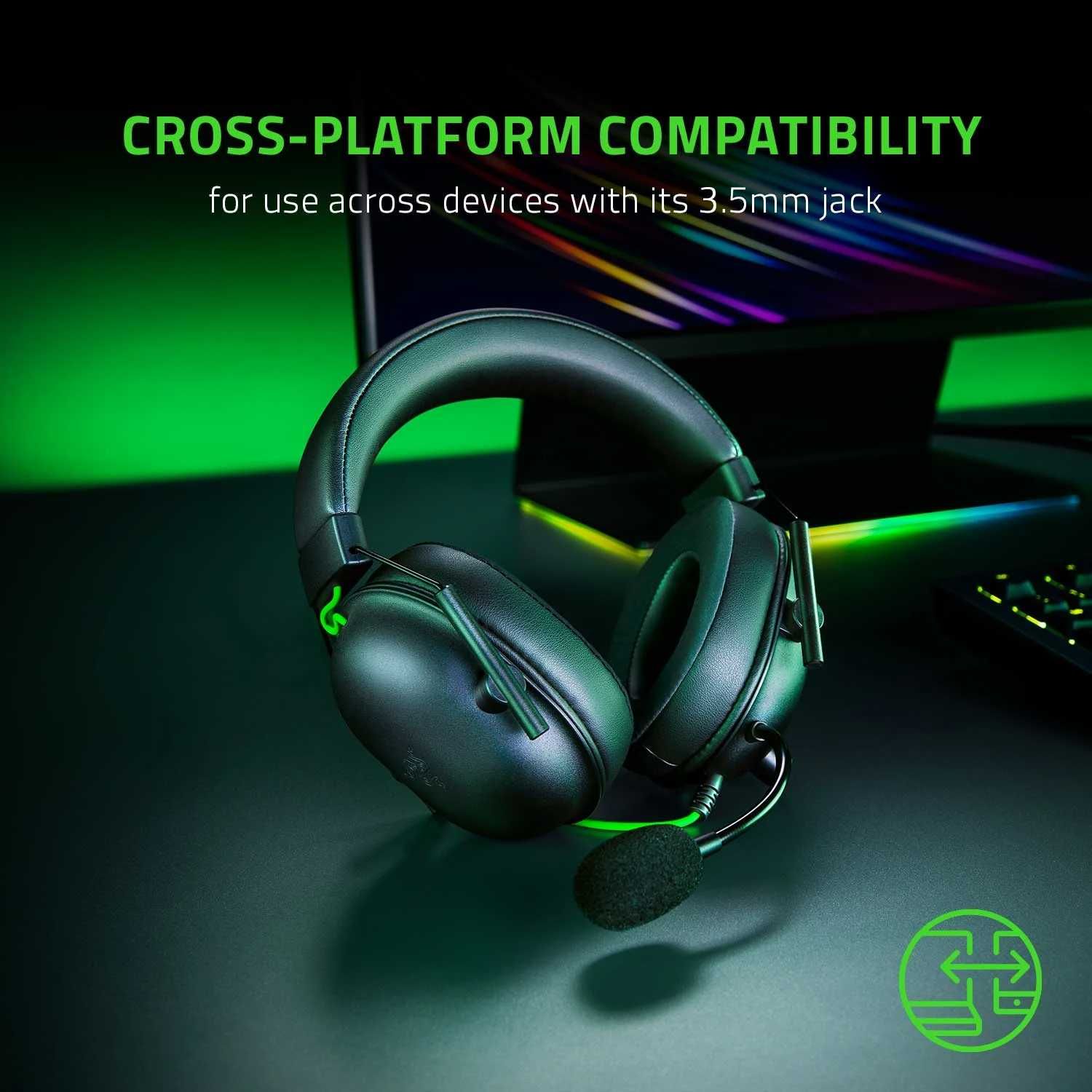 [НОВЫЕ] Наушники RAZER BlackShark V2 X USB Wired Gaming Headset