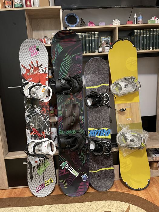 Placa snowboard /legaturi boots