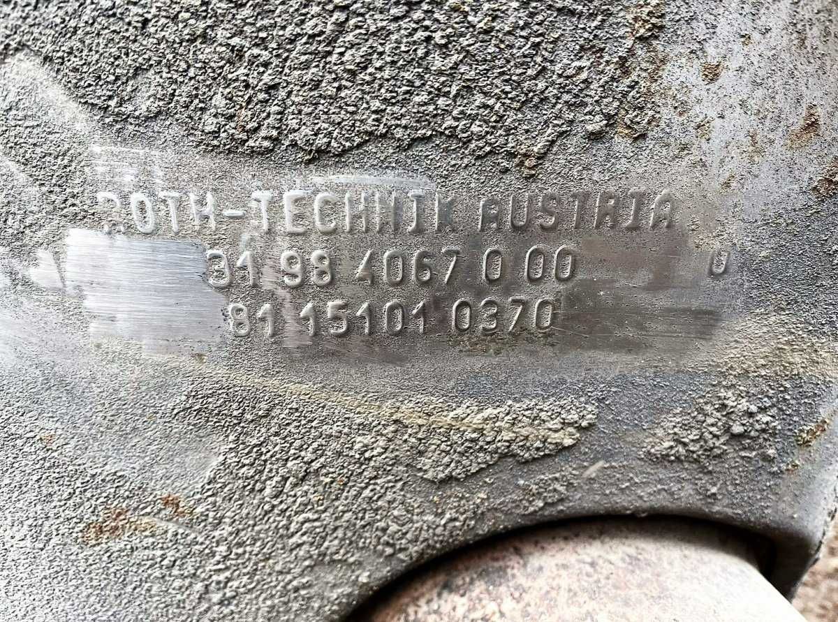 Catalizator Euro 4 camion MAN TGA 18.440 - Piese de schimb MAN