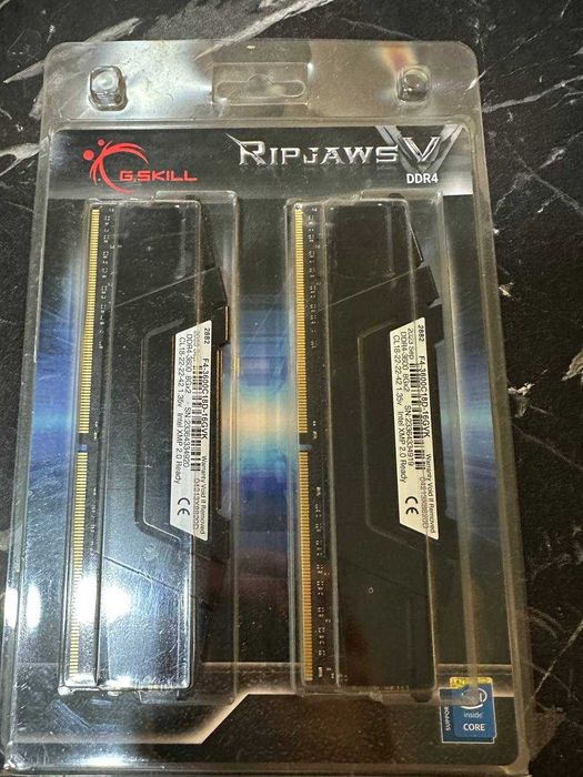 Новые G.Skill Ripjaws V 16GB (2 x 8GB) DDR4-3600