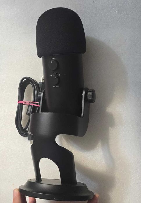 Microfon Profesional Blue Yeti USB, PC & Mac Gaming Podcast, Streaming