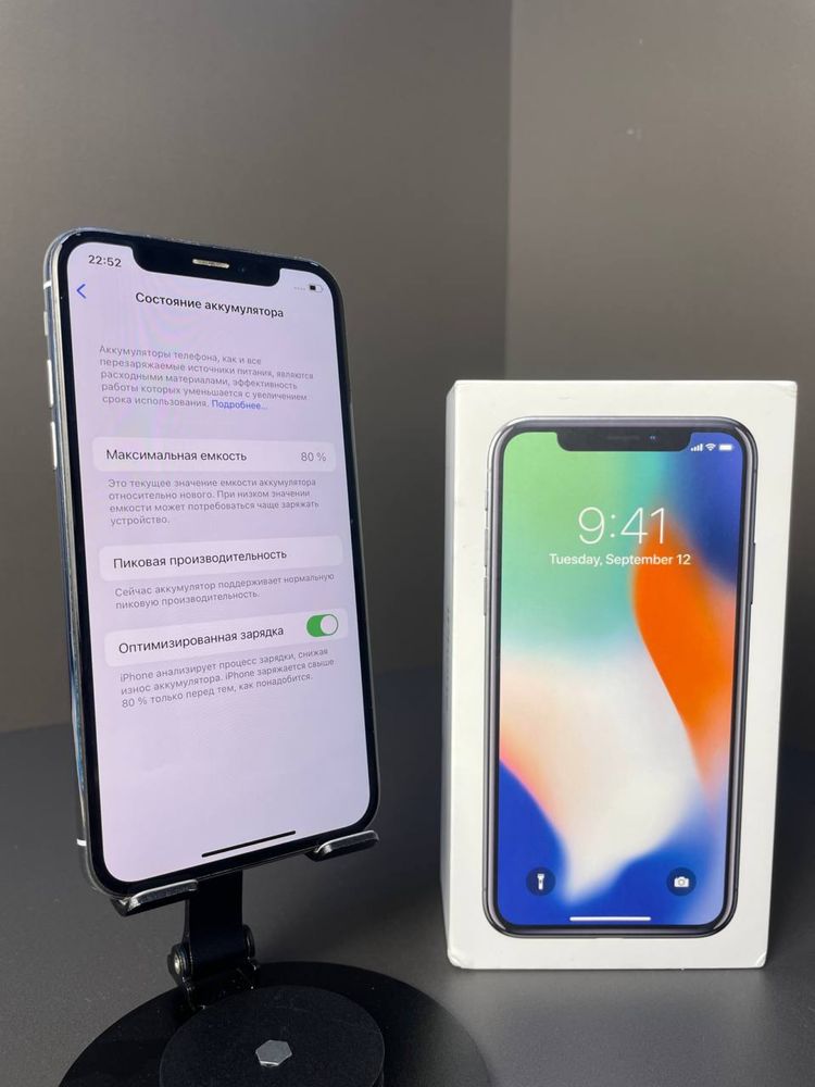 iPhone X 64GB White/Айфон 64ГБ Белый в отличнгм состоянии!