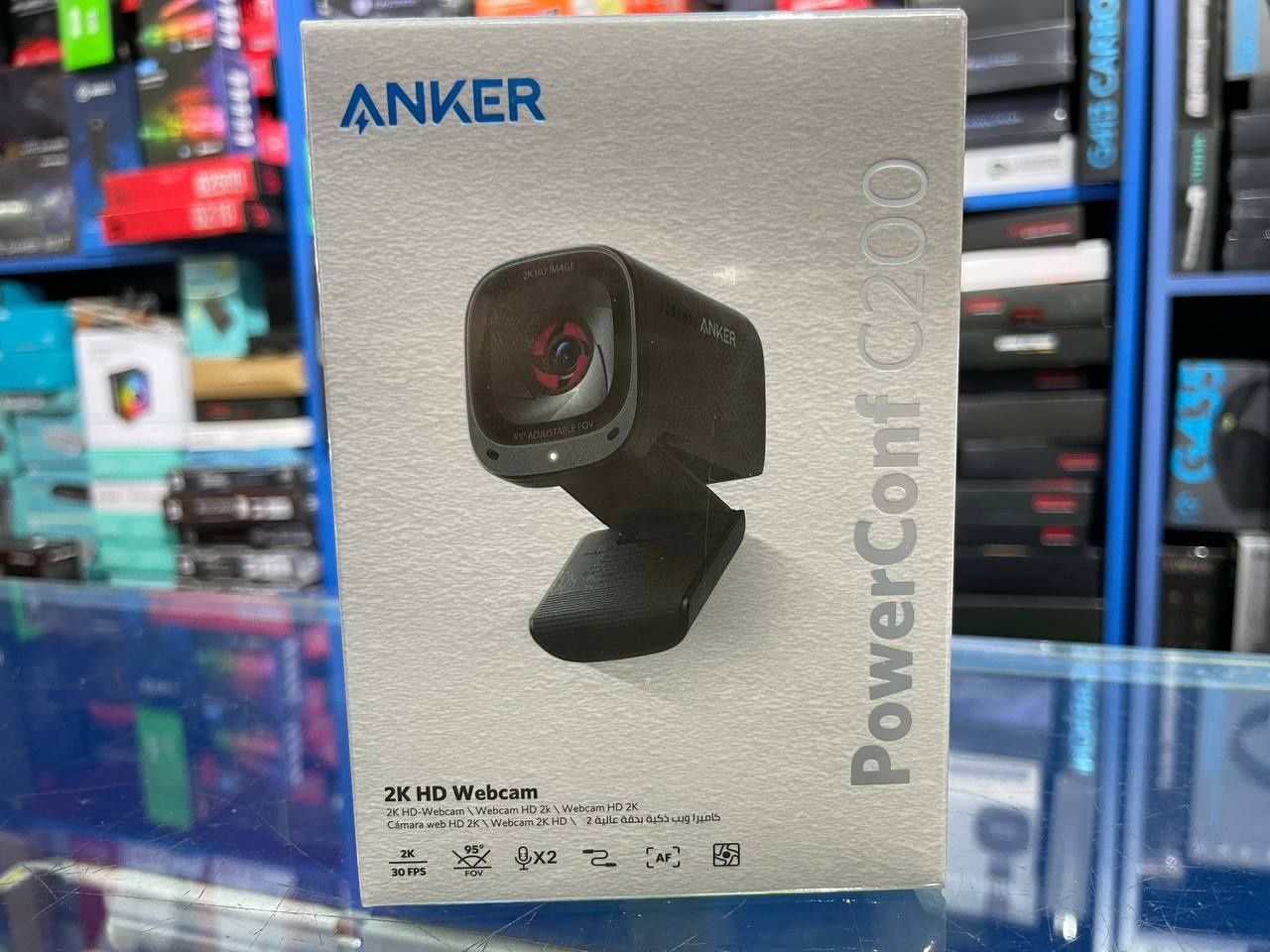 Топ! ANKER C200 2K/30Fps Веб-камера/Вебкамера/Webcam