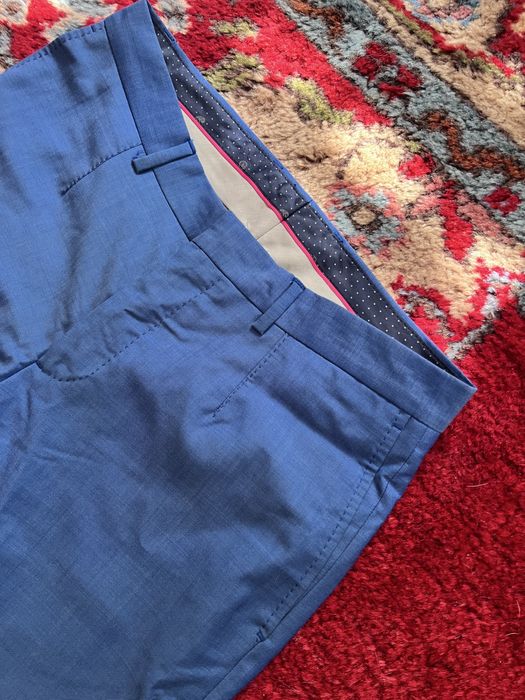 Pantaloni Zara office albastru deschis superbi marime 38