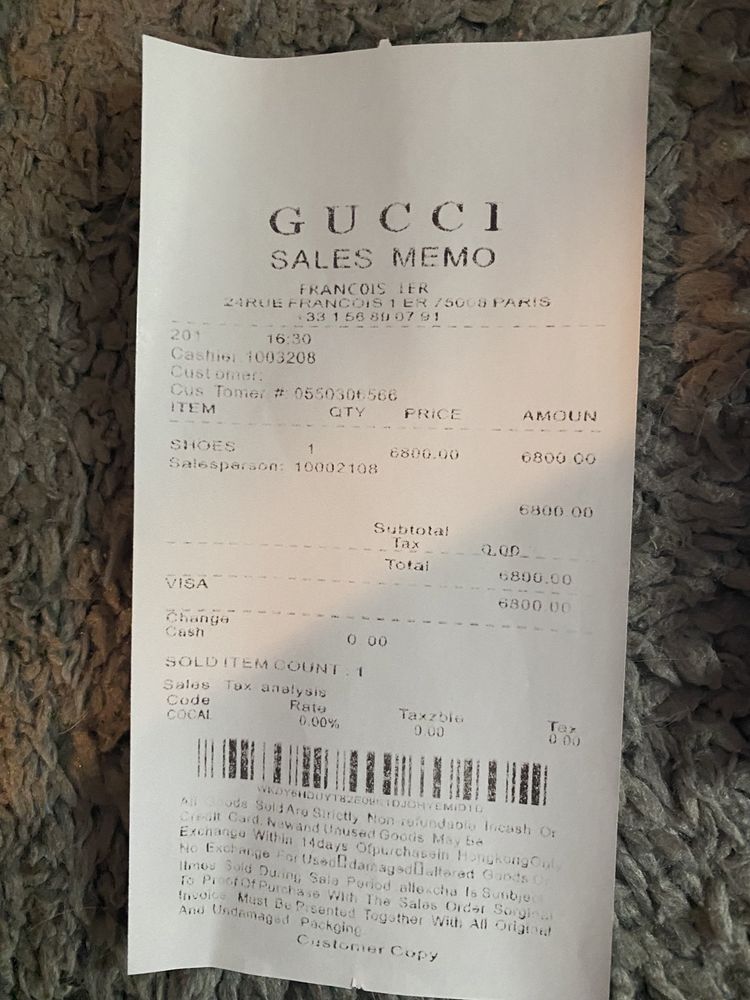 Papuci Gucci originali cu facturi