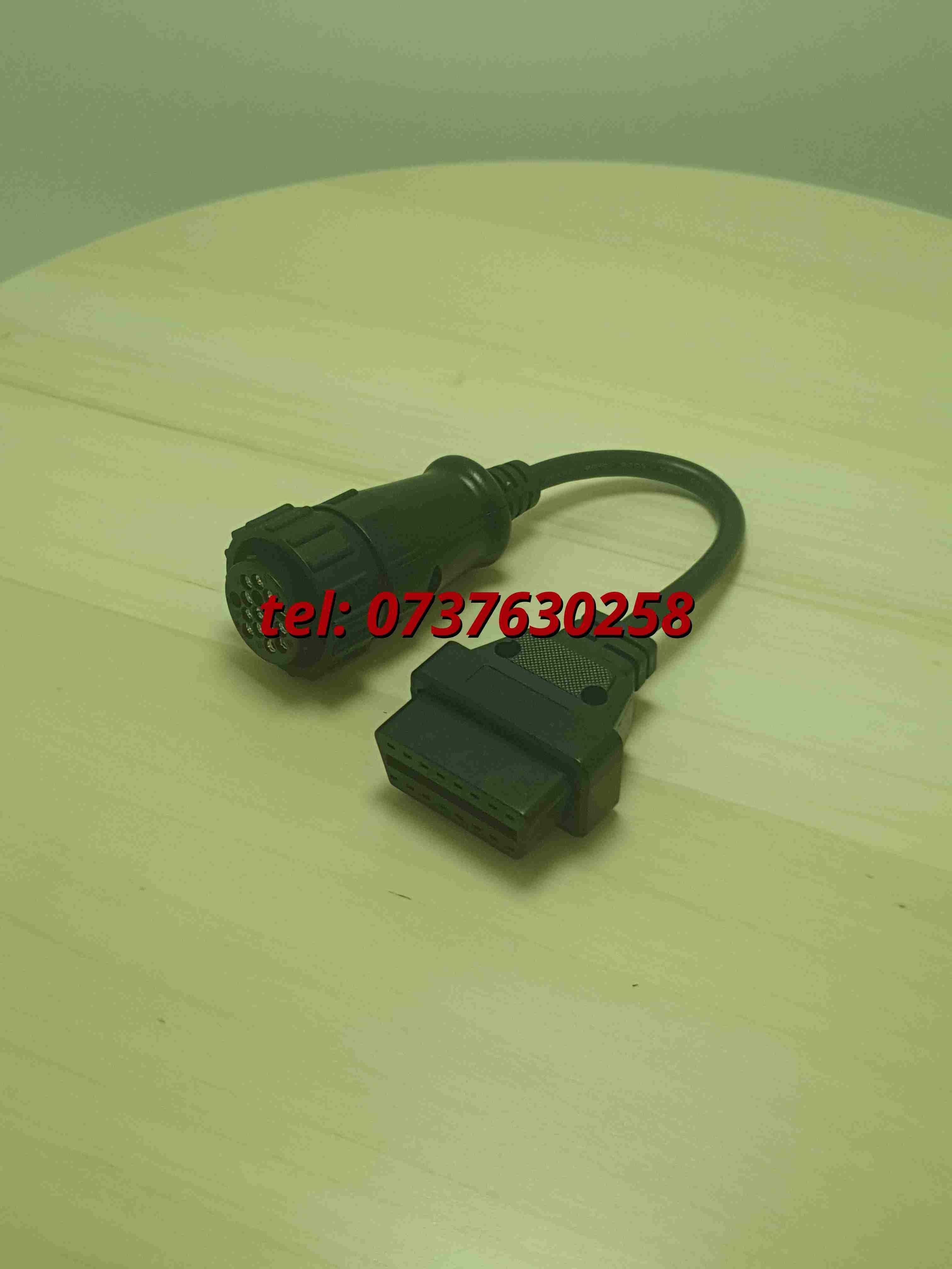 Cablu Adaptor Tir Scania Daf Diagnoza Camion 16 Pini Obd2 Delphi