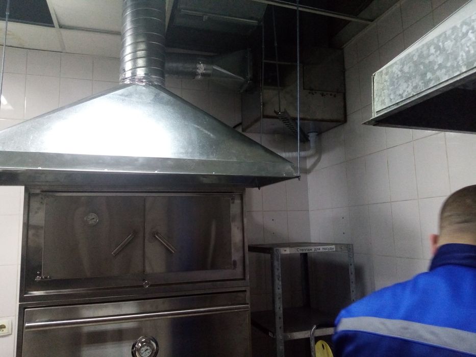 Монтаж и изготовления вентиляции и изготовление искрогасителей