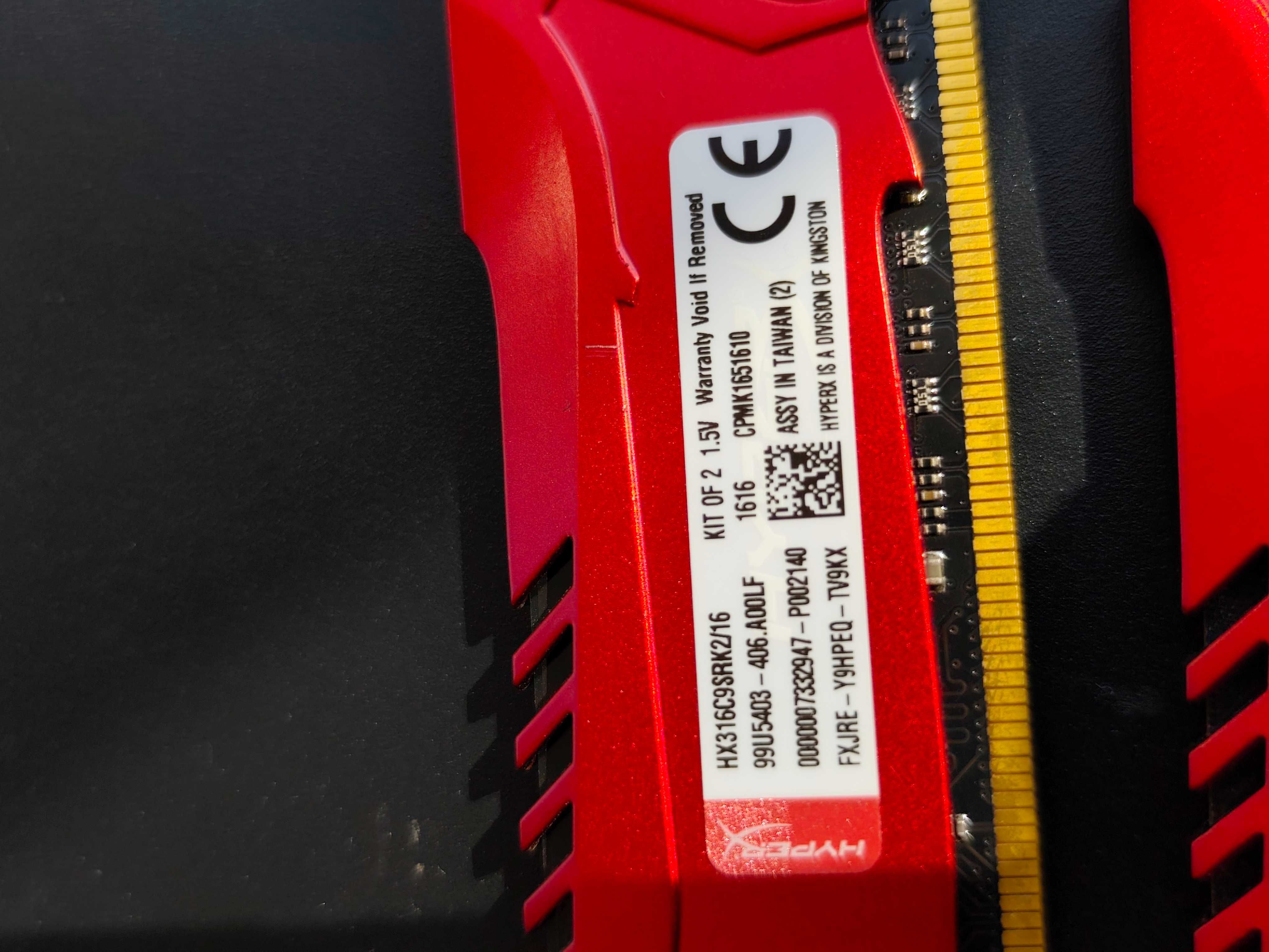Set Memorie RAM HyperX Fury 16GB 2x8