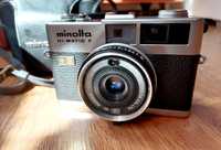 Film rangefinder Minolta Hi matic F mint plus accesorii