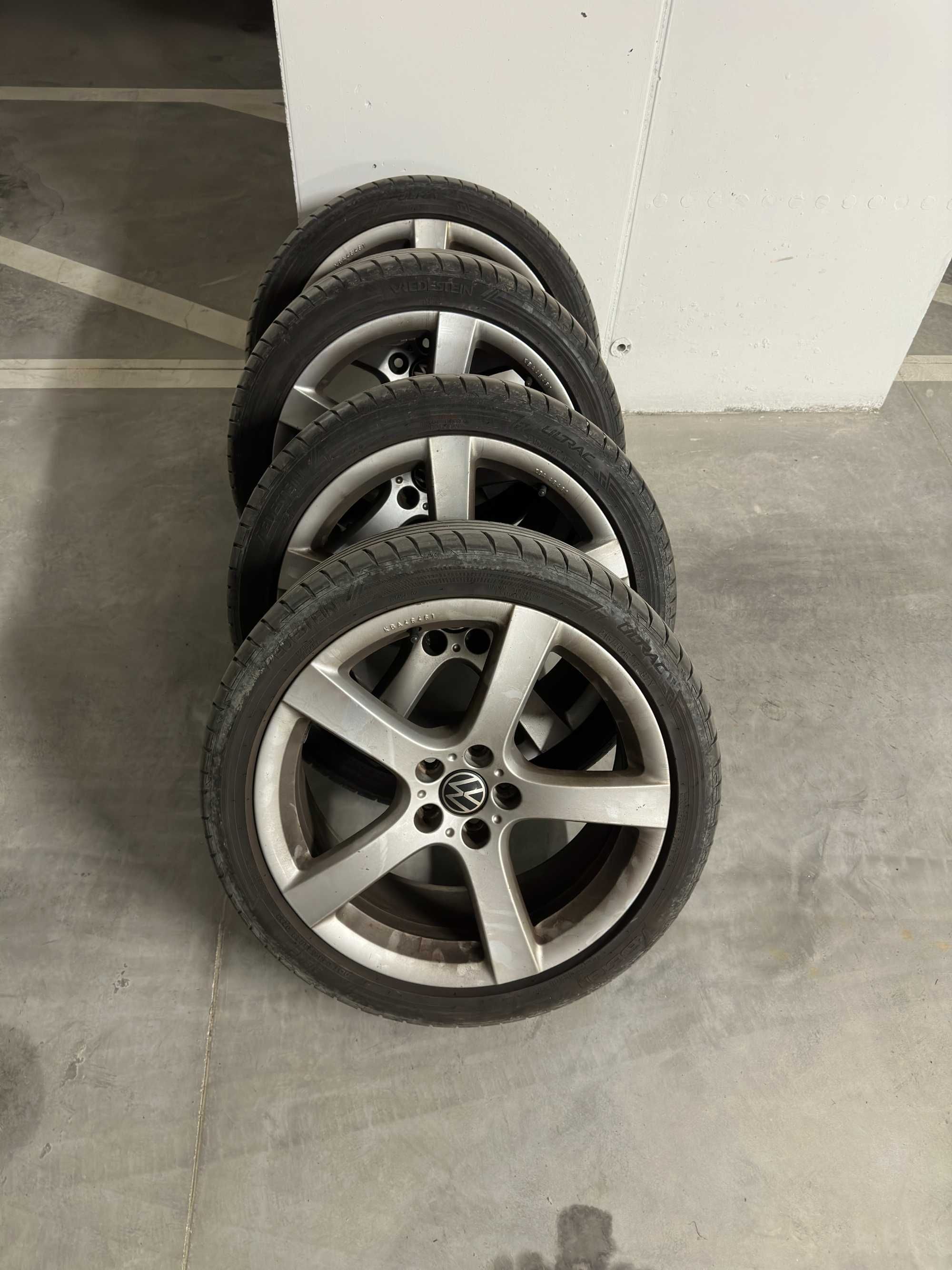 Jante Originale VW 5x100 + Anvelope 215/40 R17