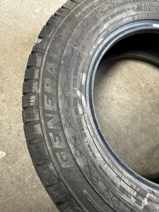 Set anvelope 215/70 R15C GENERAL iarnă (m+s)