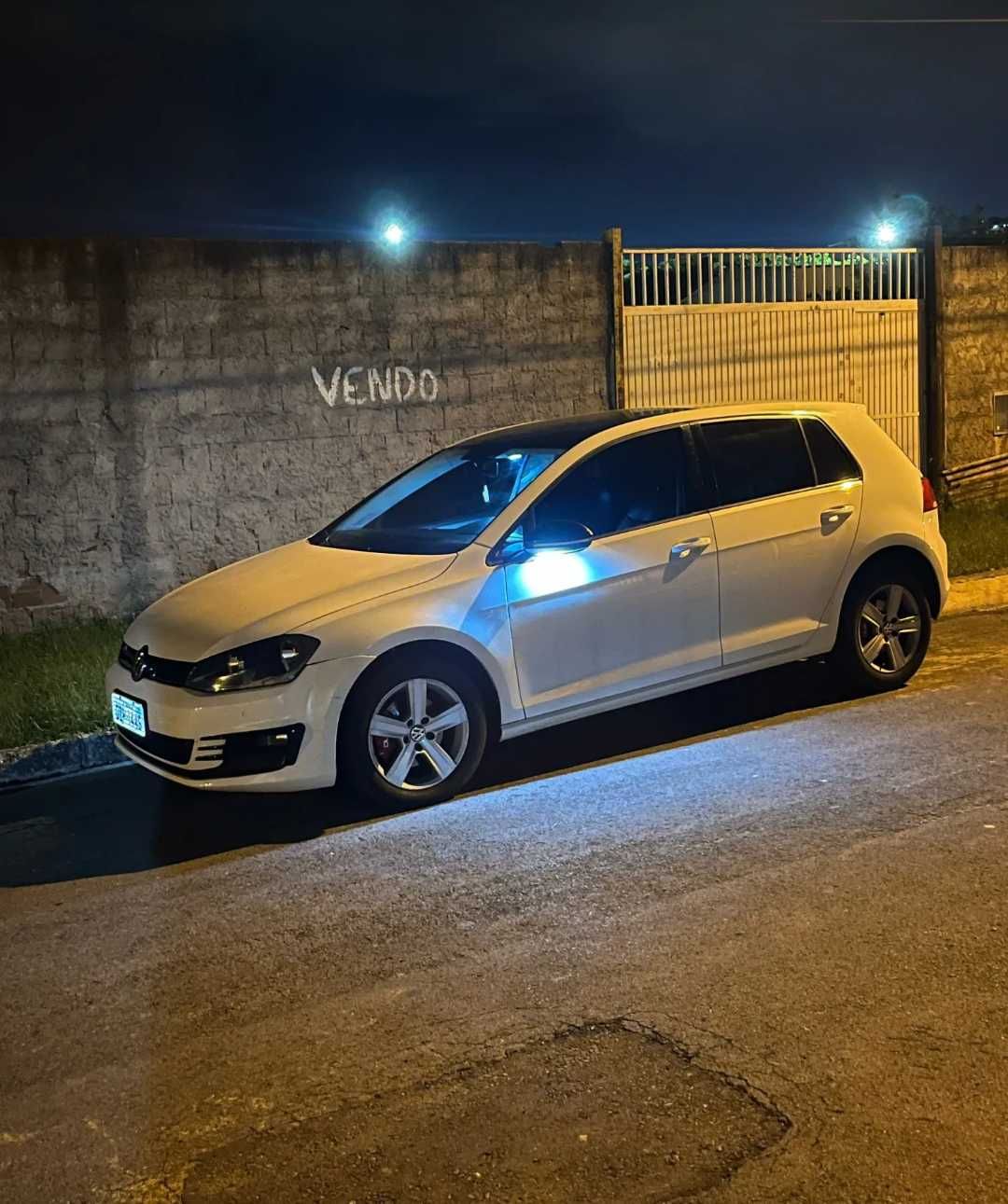 ЛЕД плафони за под огледалата за VW LED