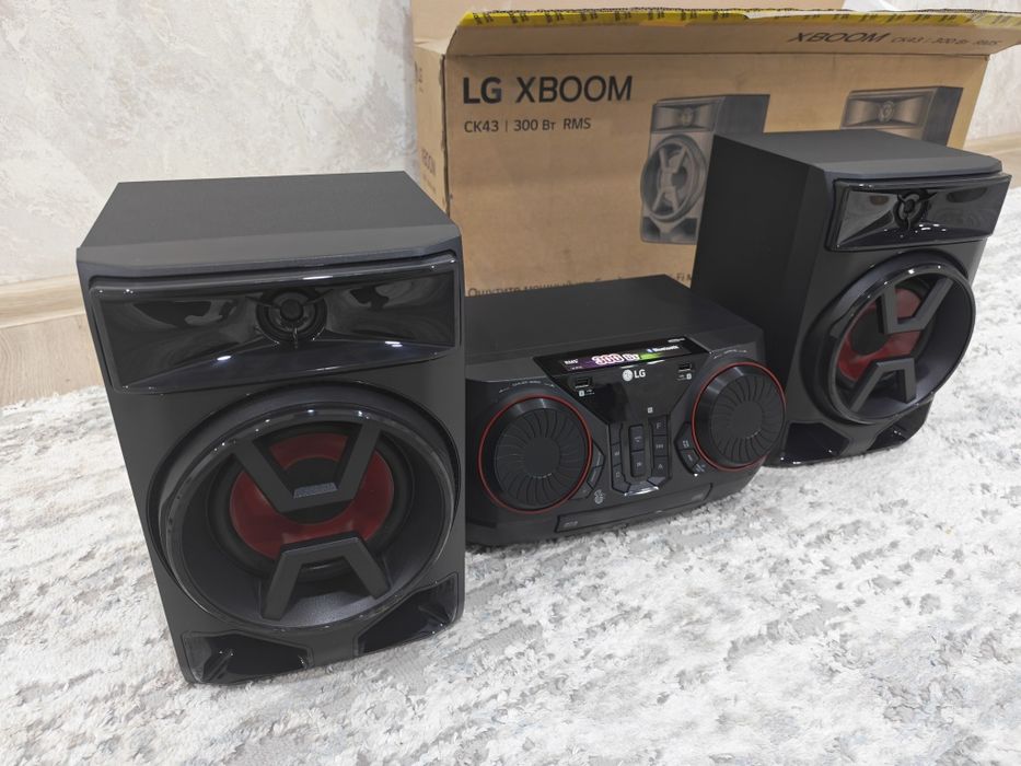 XBOOM 300 Watts - CK43 | LG ZA музикалный центр оригинал, Kalonka