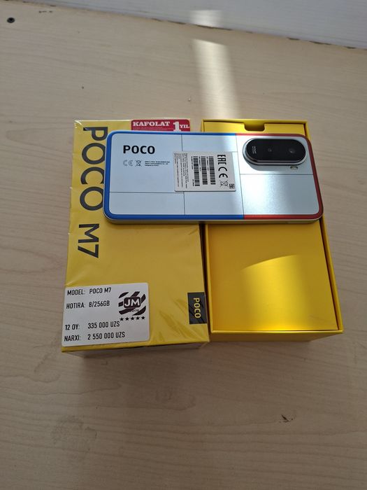 poco M7 xali yangi