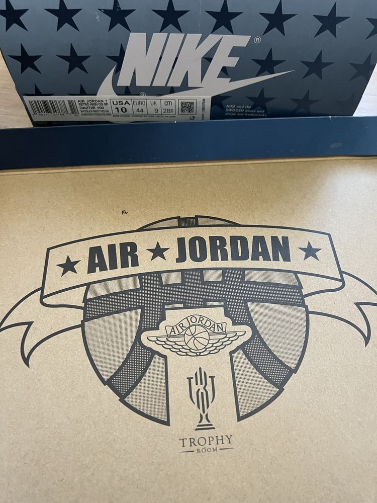 Nike Jordan 1 Trophy Room( Vlone Lv Balenciaga Evisu Corteiz Yeezy )