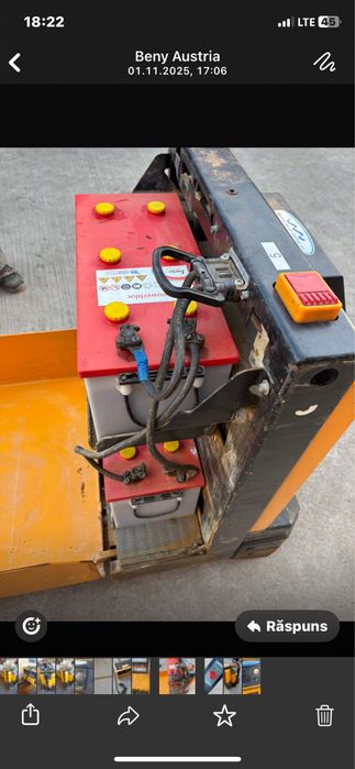 Liza electrica jungheinrich