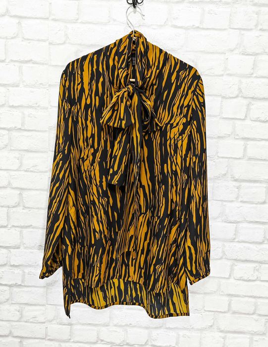 COS 100% Копринена Дамска риза с дълъг ръкав размер 38