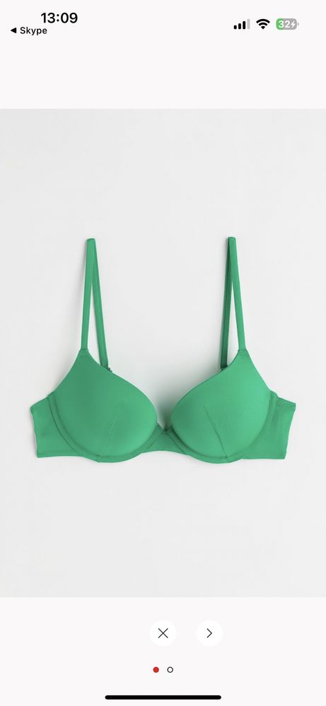 Costum de baie 2 piese H&M NOU cu eticheta verde