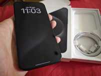 -Iphone 15Pro, ca Nou, 256Gb, 8Ram, Black Titanium, bat: 89%, ireprosa
