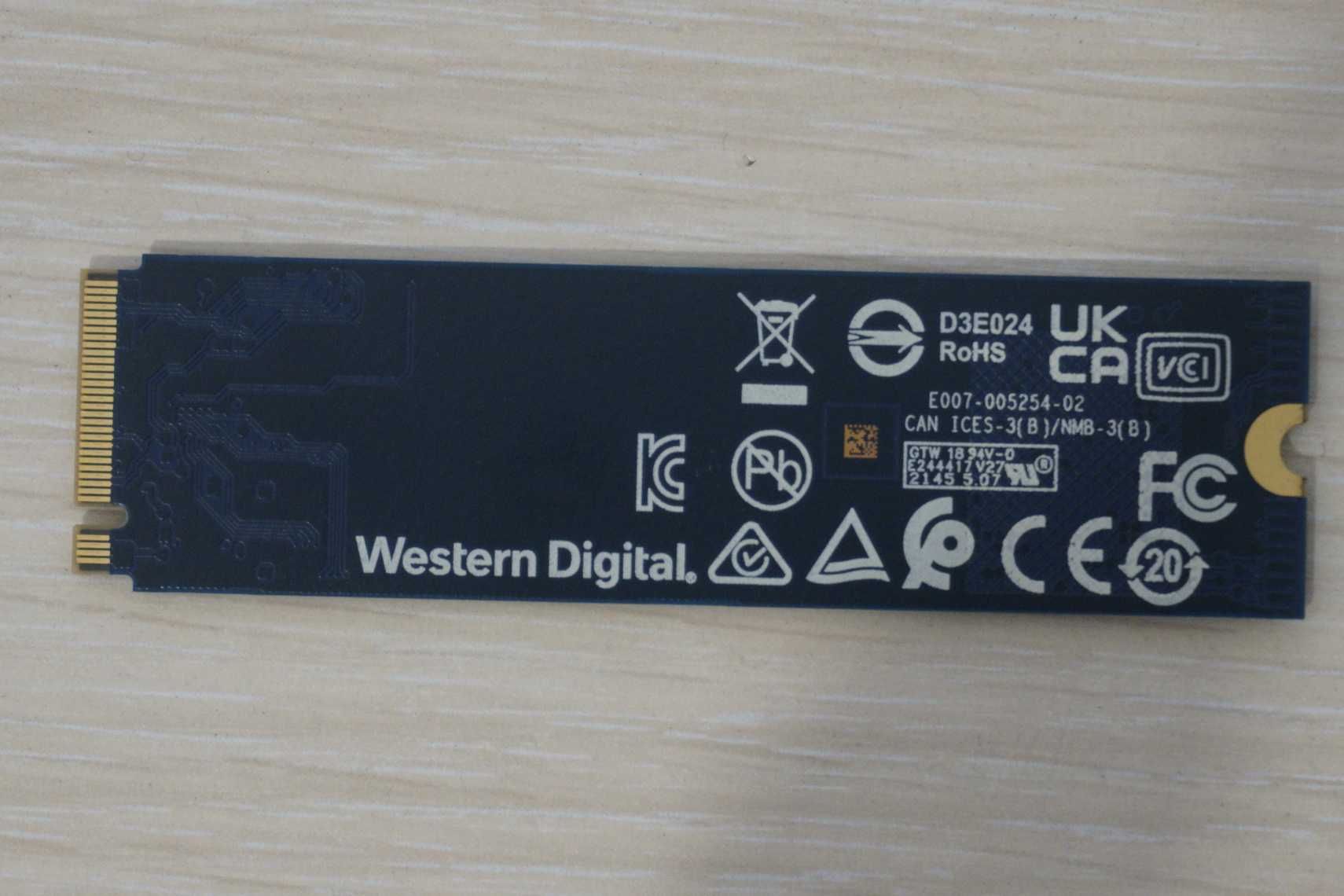 [1TB] SSD NVMe SN570 Western Digital Blue 1000GB / Вкл.ДДС