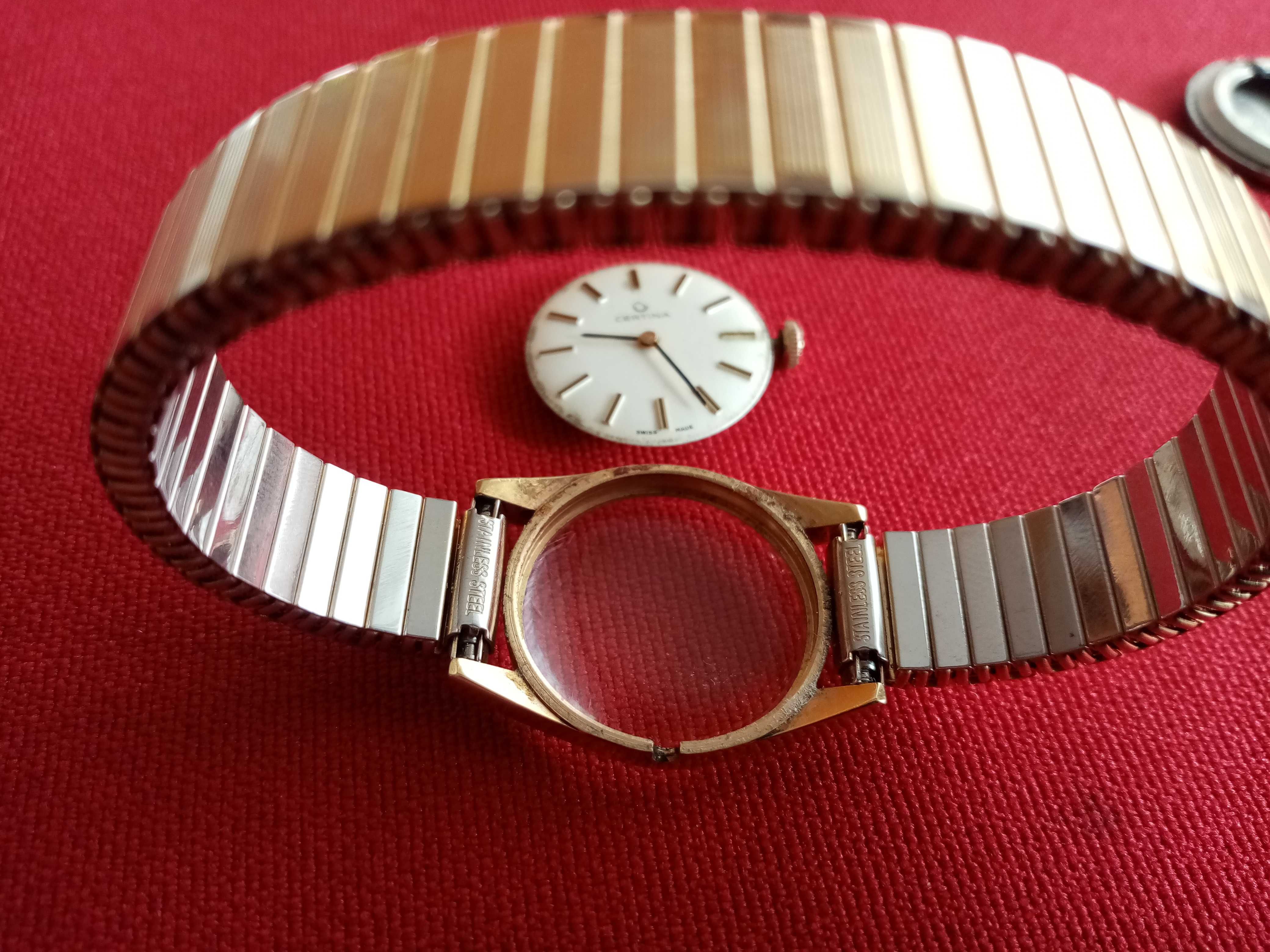 CERTINA Vintage Swiss 1960 г. Ladys  Gold дамски механичен часовник