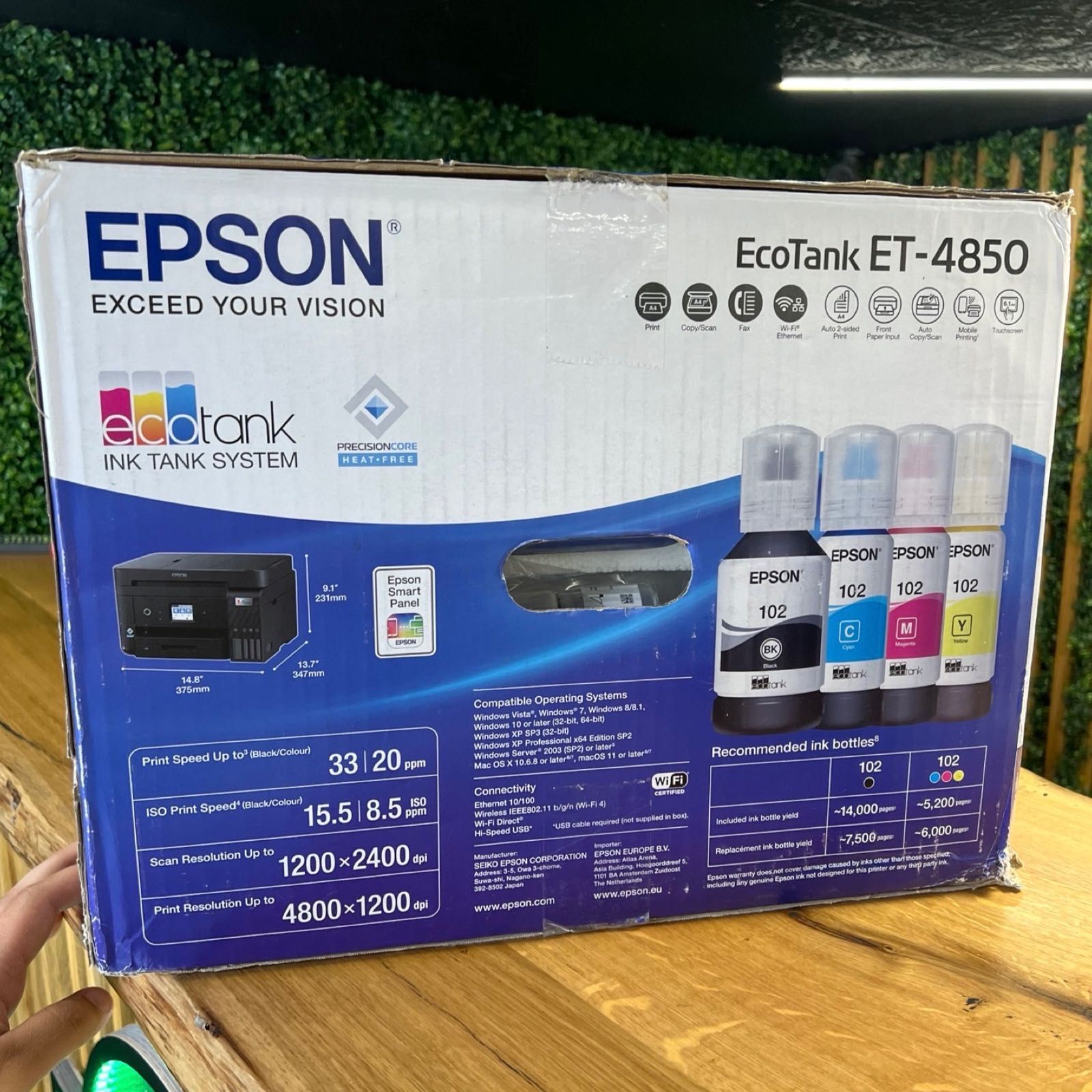 Imprimanta EPSON EcoTank ET-4850 NOUA | TrueGSM