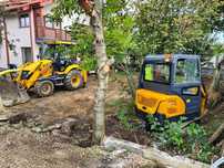 Buldo excavator / utilaje terasamente Brasov - Ghimbav Piatra/nisip..