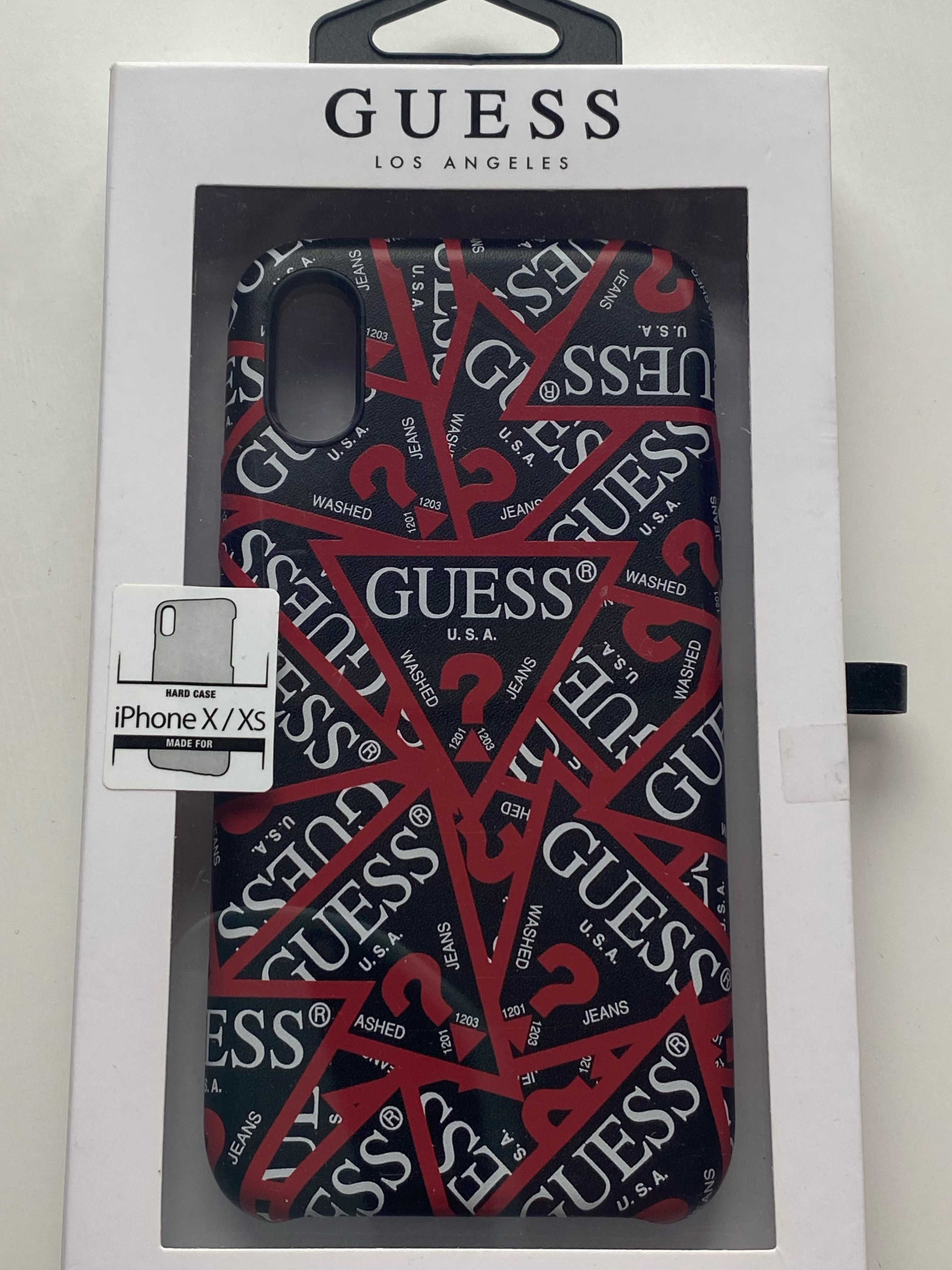 Гръб Guess Triangle Over за Apple iPhone X, iPhone XS