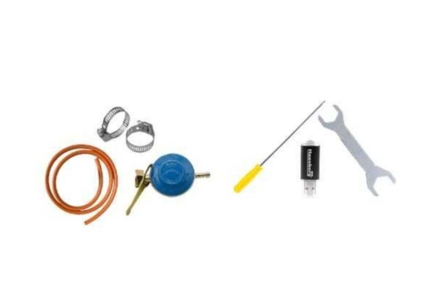 Pachet soba pe Gaz GPL si electric Hausberg  HB Aprindere piezo el