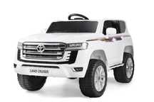 Masinuta electrica pt. 2 copii, Toyota Land Cruiser 4x 35W 12V Whtie